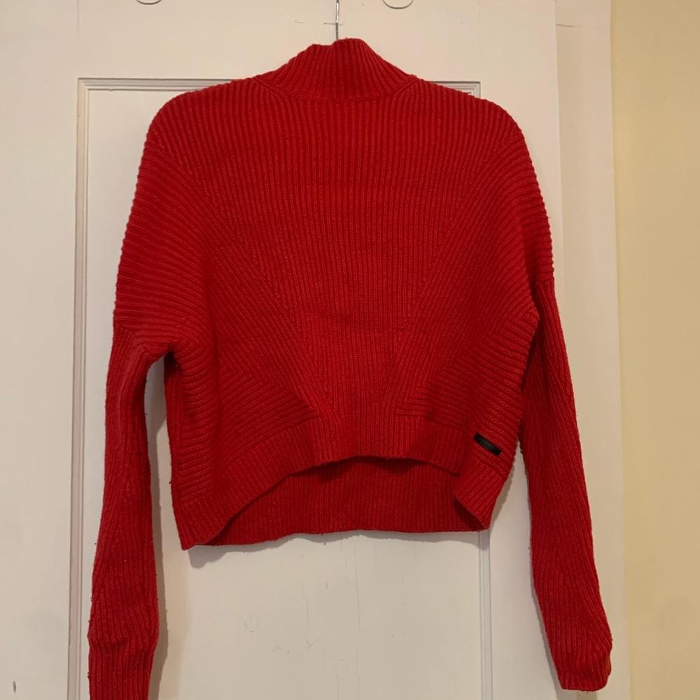 Eleven Paris Women's Red Turtleneck